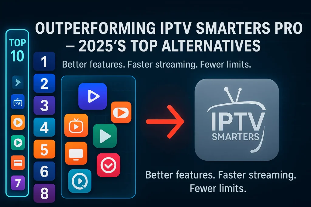 10 Superior IPTV Players That Outperform IPTV Smarters Pro