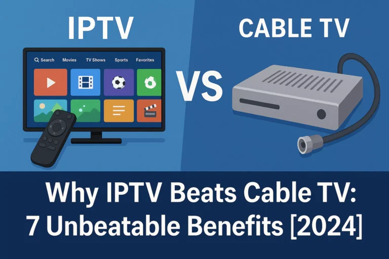 Why IPTV Beats Cable TV: 7 Unbeatable Benefits [2024]